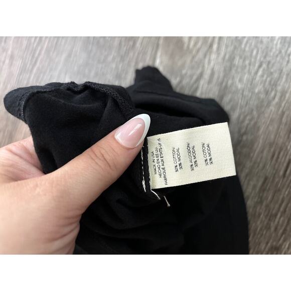 NWT Vintage Souls One Shoulder Crop Top In Black Size Medium - Picture 3 of 4